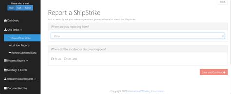 iwc database|Ship Strikes .